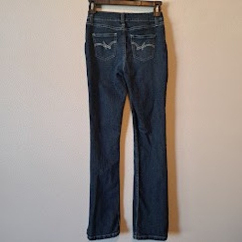 Wrangler Girls Slim Fit Dark Wash Denim Jeans Size 14 Slim